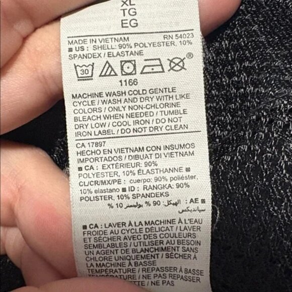 Old Navy Men's size XL Charcoal track pant Joggers, stretchy waist, pockets - Picture 2 of 7